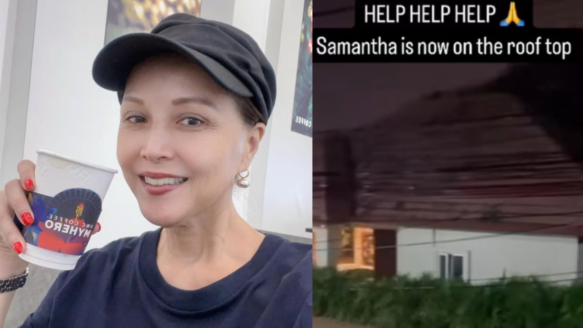 aileen tan niec ephuket flood trapped roof