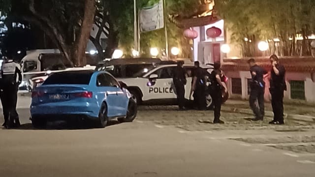 文礼坊发生撞后逃 两男落网被揭涉毒持武器