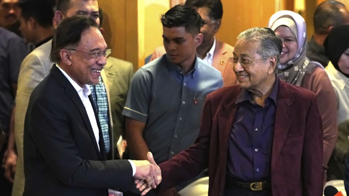 评论：马来西亚总理安瓦尔和马哈蒂尔·穆罕默德之间的口角中手套脱落