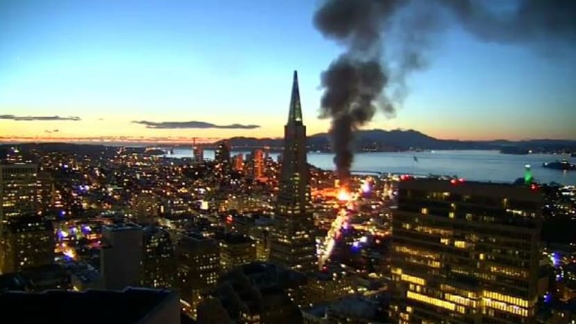 Kawasan kediaman di San Francisco dijilat api, semua penduduk dipindahkan