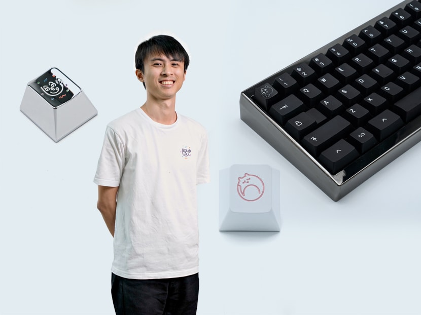 What made this former teacher go into the business of customising mechanical keyboards? 