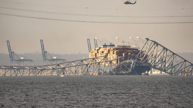 巴尔的摩大桥其中两名遇害工人 遗体已被打捞