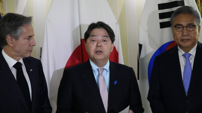 Menteri luar Jepun, Korea Selatan bertemu di luar Persidangan Keselamatan Munich Menteri luar Jepun, Korea Selatan bertemu di luar Persidangan Keselamatan Munich
