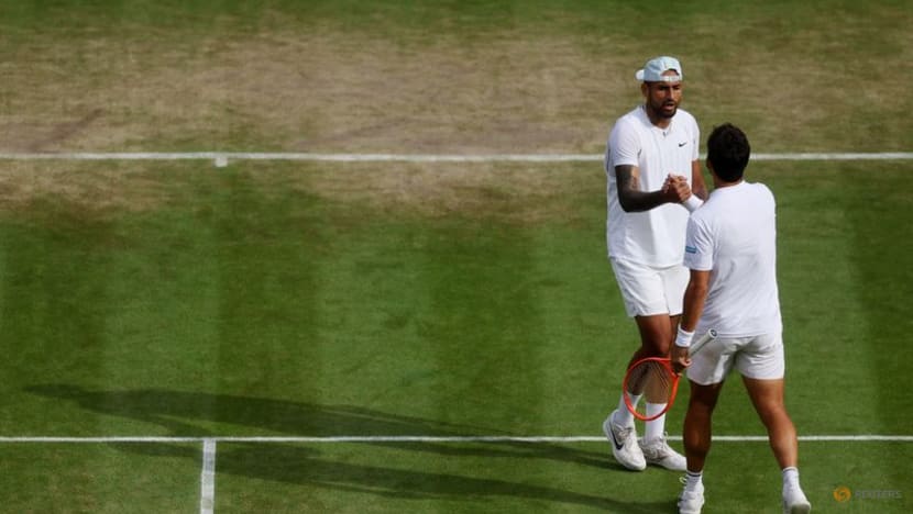 Composed Kyrgios overpowers Garin to set up Nadal semi-final Composed Kyrgios overpowers Garin to set up Nadal semi-final