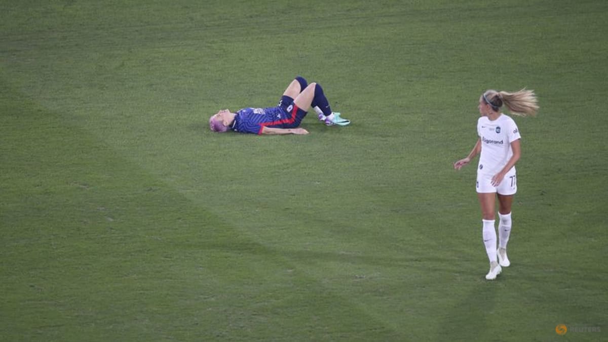 Rapinoe suffers shock early exit with injury in final match