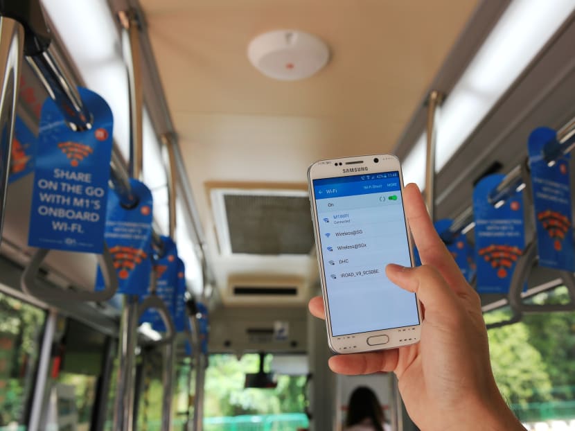 Free Wi-Fi offered on two public buses Free Wi-Fi offered on two public buses