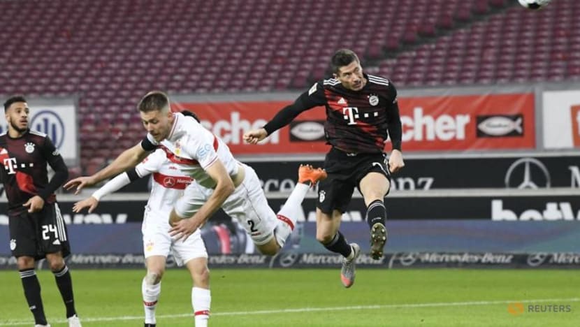 Football: Bayern made to sweat for 3-1 win at Stuttgart Football: Bayern made to sweat for 3-1 win at Stuttgart