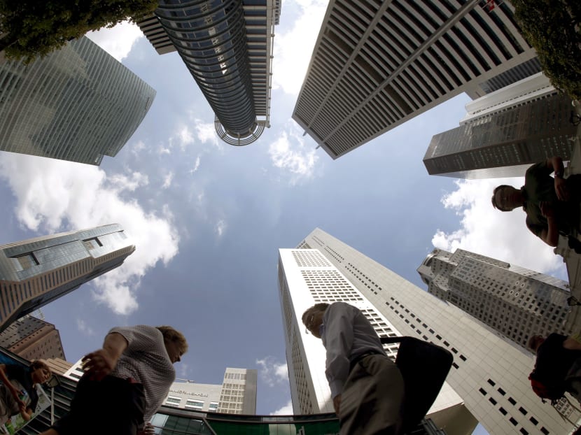 Singapore's business district. Photo: Reuters