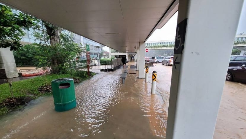 Flash floods in some parts of Singapore amid 'prolonged heavy rain' Flash floods in some parts of Singapore amid 'prolonged heavy rain'