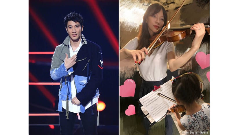 Is Wang Leehom’s 4-year-old daughter a violin prodigy?