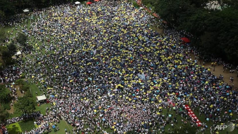 Singaporeans in Hong Kong advised to avoid large crowds, mass gatherings Singaporeans in Hong Kong advised to avoid large crowds, mass gatherings