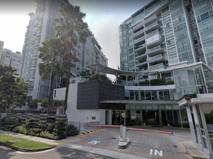 Ong Qing Feng entered One Jervois condominium by tailgating a resident and running through a side gate after her before it closed.