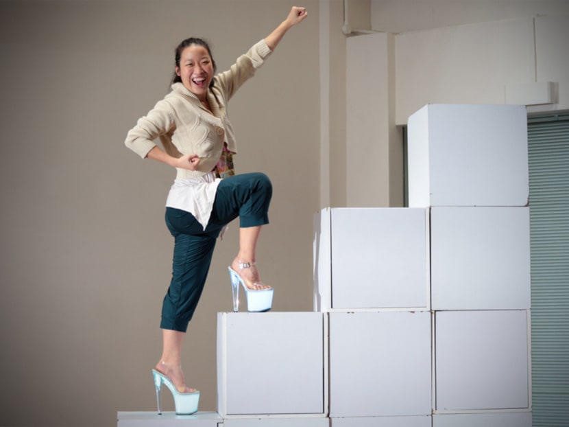 Dance artist (and scientist and A*STAR scholar) Eng Kai Er will be presenting her latest show Indulgence as an associate artist of TheatreWorks. Photo: Jason Quah.