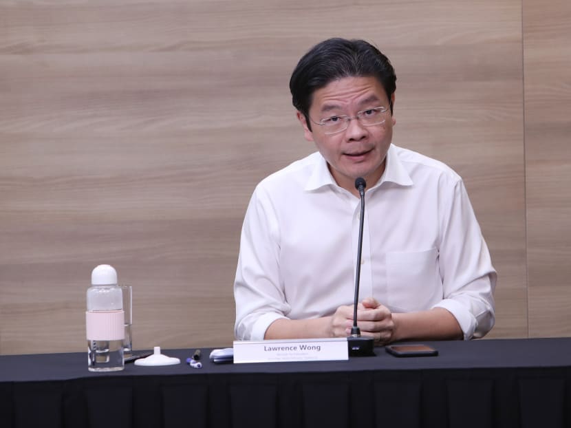 Mr Lawrence Wong (pictured) said that the progressive trajectory towards the third phase of reopening Singapore's economy is contingent on the people here doing their part, and it is not an "automatic progression". Mr Lawrence Wong (pictured) said that the progressive trajectory towards the third phase of reopening Singapore's economy is contingent on the people here doing their part, and it is not an "automatic progression".