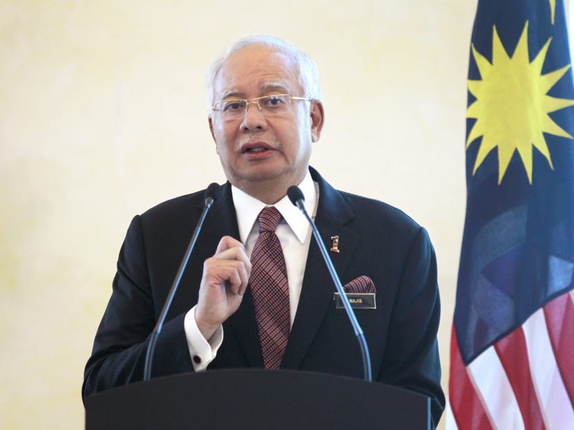 Fake news entering the mainstream, and lies masquerading as facts, are a cancer at the heart of journalism, says Mr Najib. PHOTO: AP
