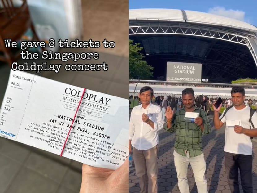 Migrant workers in Singapore get free Coldplay tickets, courtesy of band's charity partner Migrant workers in Singapore get free Coldplay tickets, courtesy of band's charity partner