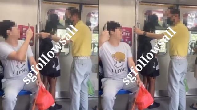 因地铁优先座位起争执 年轻男子辱骂老年人
