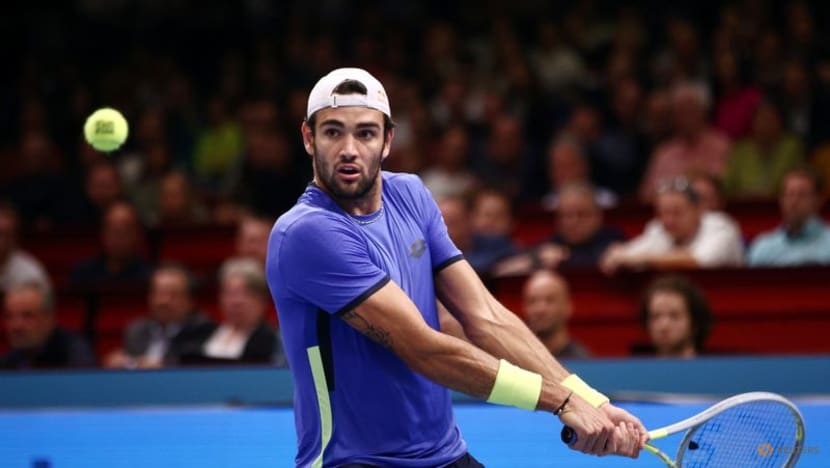 Berrettini pulls out of Paris Masters due to injury Berrettini pulls out of Paris Masters due to injury