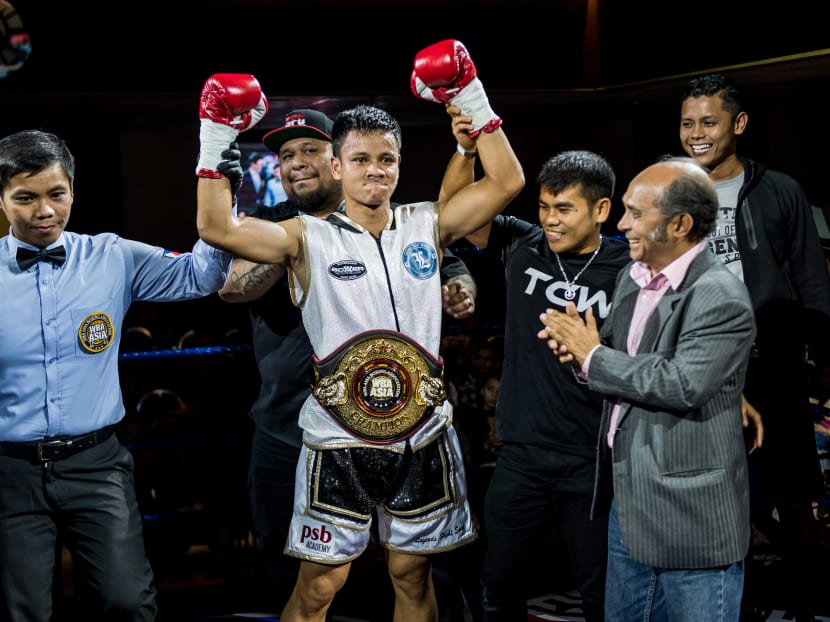 Ridhwan creates Singapore boxing history by landing WBA belt Ridhwan creates Singapore boxing history by landing WBA belt