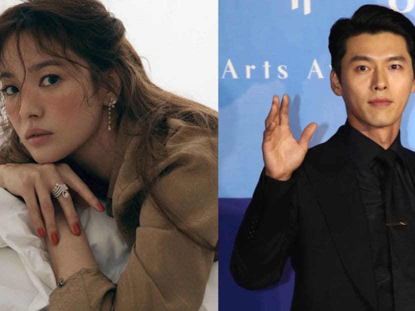 A low-res IG post of what is said to be Hyun Bin with Hye Kyo out for a walk reignited buzz about their possible romance.