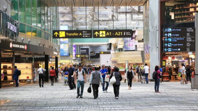 樟宜机场集团为机场内商家提供50%租金回扣
