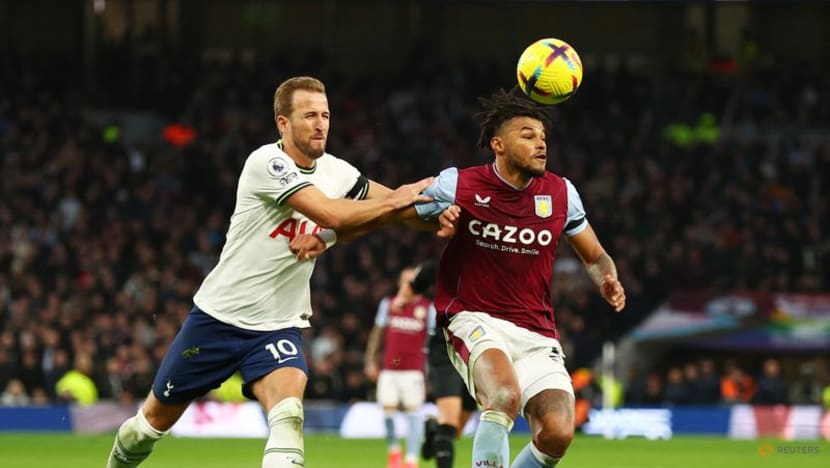 Tottenham slump to Villa defeat as top four hopes suffer blow Tottenham slump to Villa defeat as top four hopes suffer blow