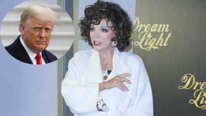Joan Collins Claims Donald Trump Wanted To Be On Dynasty, Says He Told Producers That He’d Be “Great” As Her Lover