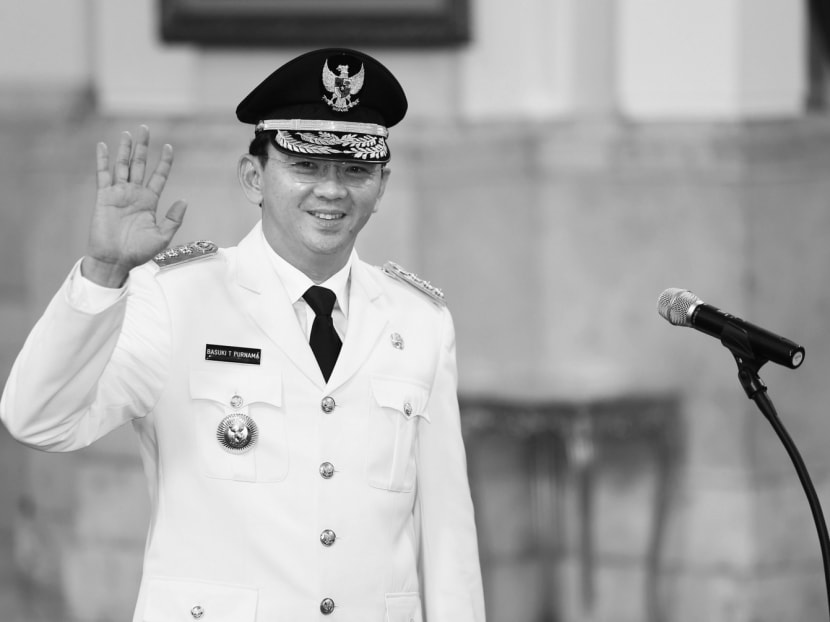 Jakarta Governor Basuki Tjahaja Purnama, also known as Ahok, has been controversial in the way he rolled out his policies. Although he is a Christian of Chinese origin, his no-nonsense and clean image has gained him a significant following. PHOTO: REUTERS