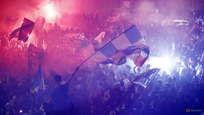 Italy's Naples explodes in joy as city finally regains Serie A crown