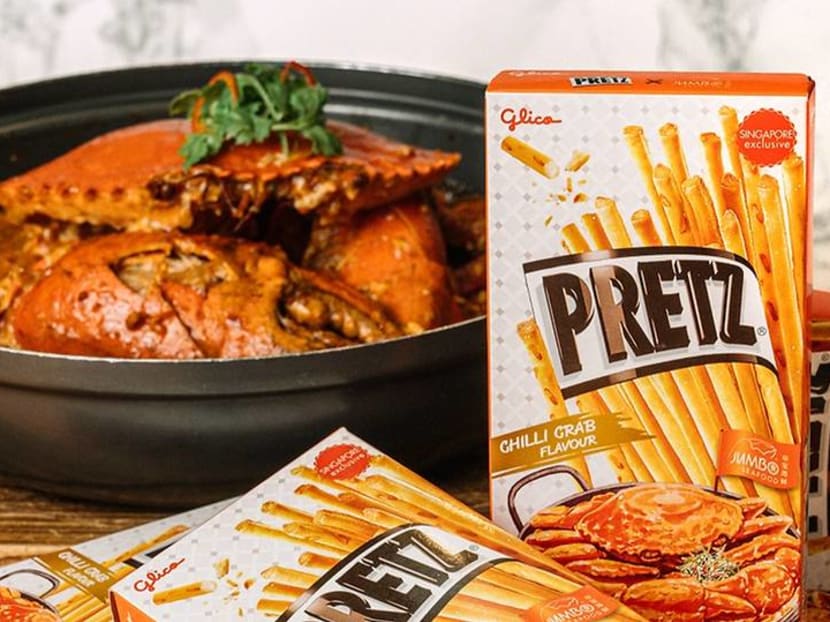 New snack alert: Jumbo Seafood’s chilli crab will soon come in biscuit stick form New snack alert: Jumbo Seafood’s chilli crab will soon come in biscuit stick form