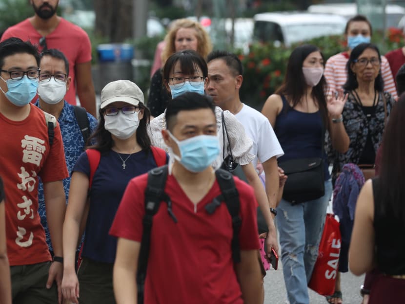 Four masks per household will be made available progressively at community centres and Residents’ Committee Centres.