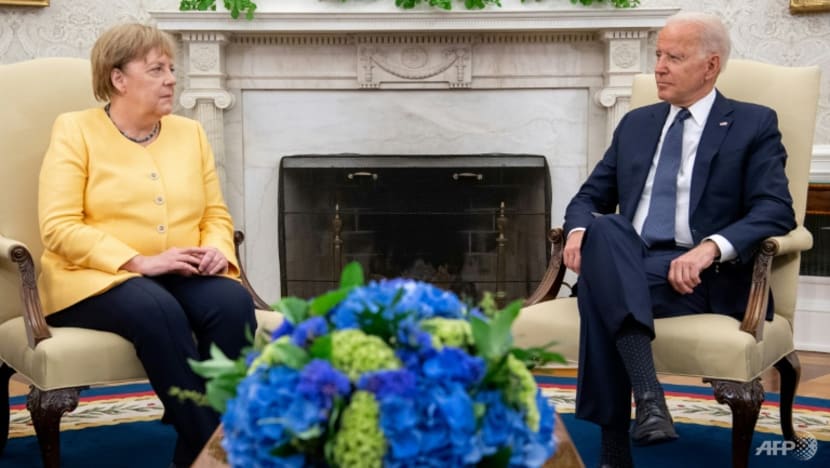 Biden, Merkel discuss Afghanistan evacuation Biden, Merkel discuss Afghanistan evacuation