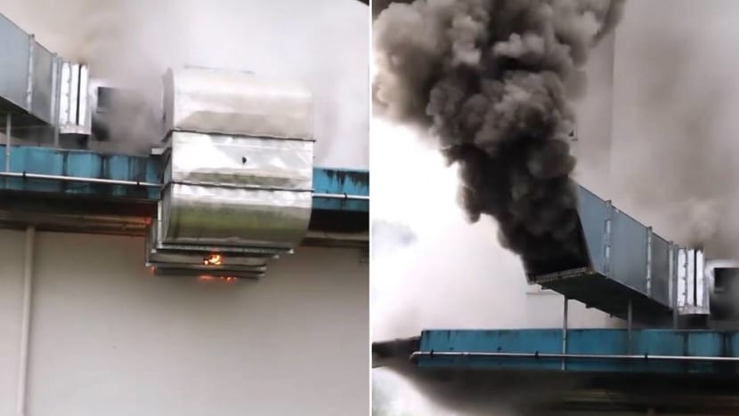 Fire at Ban Heng restaurant in Boon Keng, 20 people self-evacuated Fire at Ban Heng restaurant in Boon Keng, 20 people self-evacuated