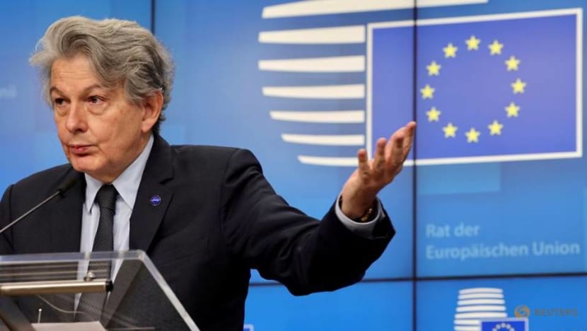 Tech giants face fines or even break-up if they breach new rules: EU's Breton Tech giants face fines or even break-up if they breach new rules: EU's Breton