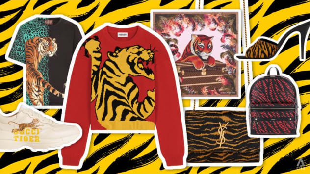 What to wear this Chinese New Year: Orange, black and stripes all over