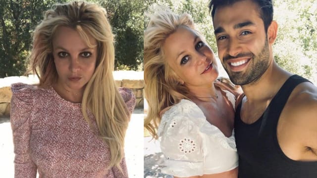 Britney Spears晒全裸照惹议　未婚夫称会照顾好她