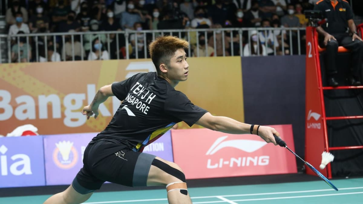 Singapore's men out of Badminton Asia Team Championships after narrow