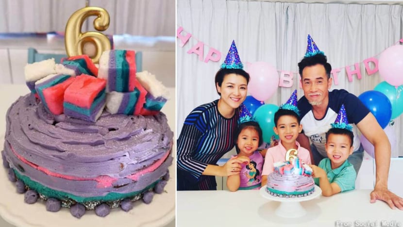 Aimee Chan spent six hours making a birthday cake for her son