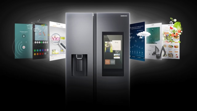 智能厨房的中枢系统　Samsung智能冰箱功能多