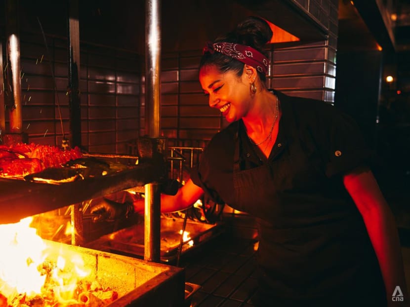 Girls on the grill: Meet the female chefs manning the hottest, heaviest part of the kitchen for love of fire