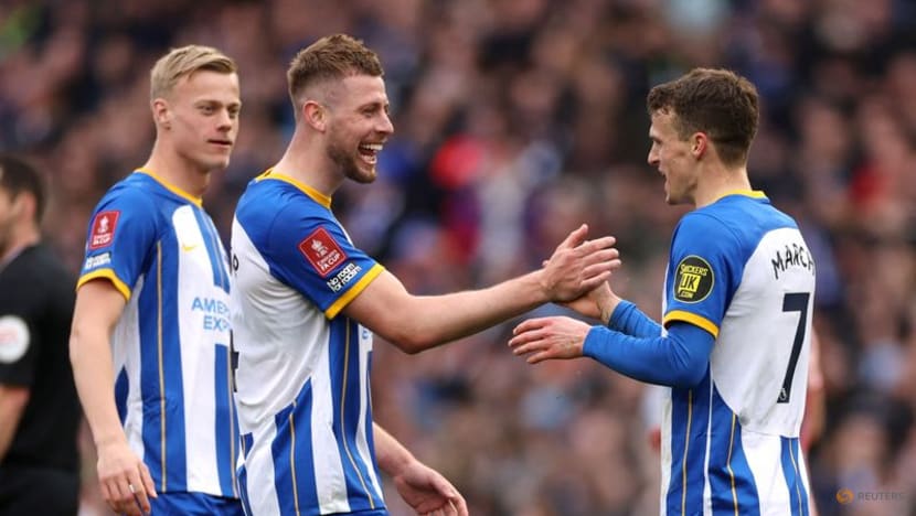Five-star Brighton crush Grimsby's FA Cup dream to move into semis Five-star Brighton crush Grimsby's FA Cup dream to move into semis