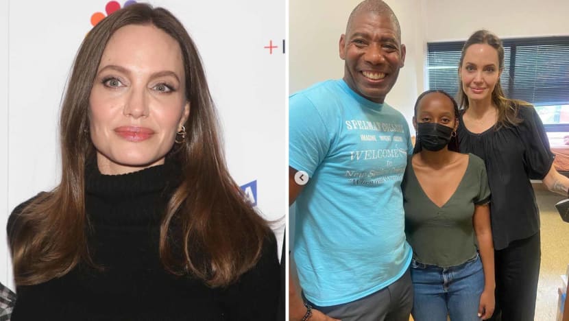 Angelina Jolie Fights Back Tears As She Drops Daughter Zahara Off At College: "I'm Holding It Together" Angelina Jolie Fights Back Tears As She Drops Daughter Zahara Off At College: "I'm Holding It Together"