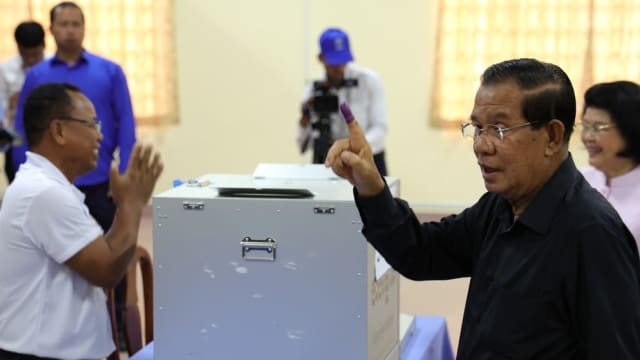 柬埔寨第五届参议院选举 执政党料狂扫逾九成议席