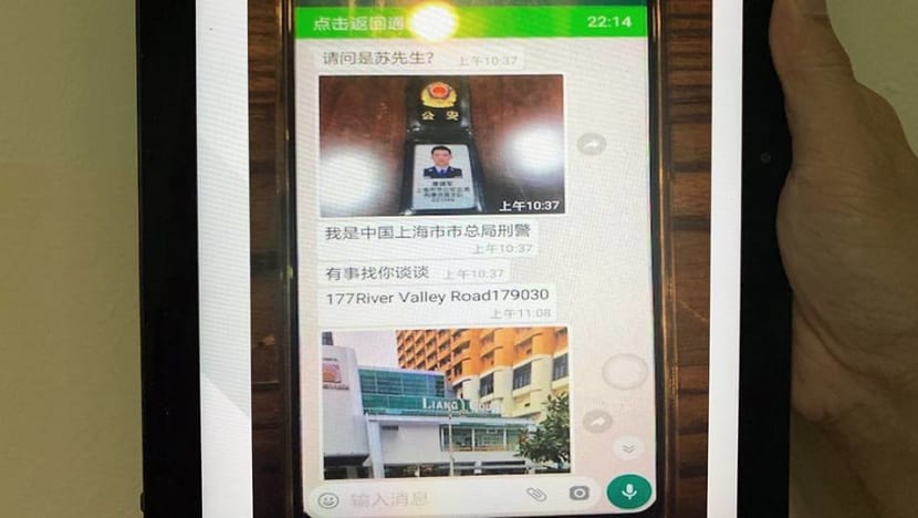 Fake 'Chinese officials' cheat victims of S$10.8 million in last 4 months Fake 'Chinese officials' cheat victims of S$10.8 million in last 4 months