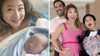 Stella Huang & British Husband Teared When They First Saw Their Baby Boy; Says It's Been "Painful" Being Apart From Her Older Son Who Moved To Japan