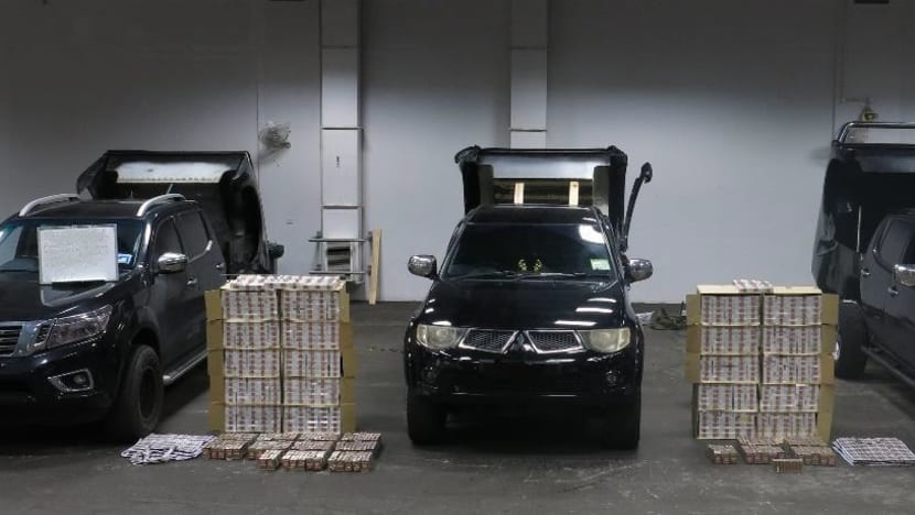 More than 500 cartons of contraband cigarettes seized in Yishun More than 500 cartons of contraband cigarettes seized in Yishun