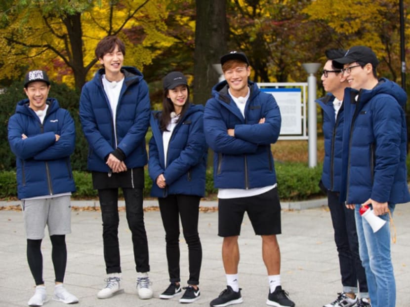The cast of South Korea’s hit variety show, Running Man. Photo: Instagram/RunningMan SBS