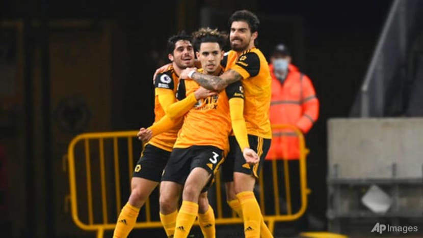 Football: Wolves share EPL lead after beating Crystal Palace 2-0