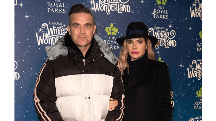 Robbie Williams jokes Ayda Field didn't make the cut for Christmas duet