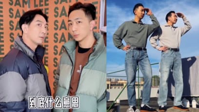 HK Actor Sam Lee Collaborates With Doppelganger; Netizens Marvel Over Their Similarity